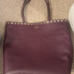 Kate Spade Purple Tote Bag